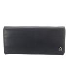 ダンヒル dunhill ベルグレーブ 長財布 小銭入れあり レザー ロゴ 黒 ブラック /SR ■GY18
