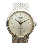 セイコー SEIKO EXCELINE エクセリーヌ 1221-0100 腕時計 ウォッチ クォーツ シルバー色 ■GY11 /MQ