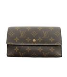 ルイヴィトン LOUIS VUITTON ポルトトレゾール インターナショナル モノグラムキャンバス 長財布 3つ折り 小銭入れ 茶 ブラウン M61215 /AN25 ■GY11 ■OH