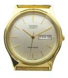 カシオ CASIO ジャンク品 MQ-514 腕時計 ウォッチ クォーツ カレンダー付き ゴールド色 ■GY11 /MQ
