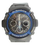 カシオジーショック CASIO G-SHOCK AW-591 腕時計 ウォッチ クォーツ アナデジ カレンダー付き 黒 ブラック ■GY18 /MQ