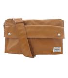 ポーター PORTER 吉田カバン ボディバッグ ショルダーバッグ レザー ロゴ 茶色 ブラウン /SR ■GY18