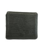 ルイヴィトン LOUIS VUITTON エピ ポルトモネ ボワット コインケース 小銭入れ レザー ロゴ 黒 ブラック /XZ ■GY11