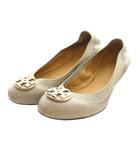 トリーバーチ TORY BURCH バレエシューズ フラット レザー 5.5M モカ /SS ■OS ■GY18