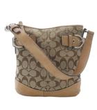コーチ COACH ショルダーバッグ ワンショルダー シグネチャー キャンバス レザー ベージュ 3577 /YO7 ■GY18