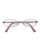 グッチ GUCCI 眼鏡 チタン TITANフレーム オーバル型 52□16-134 度入り 紫 パープル GG9601J /SR