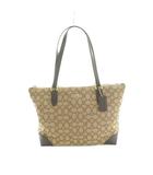 コーチ COACH ハンドバッグ トートバッグ キャンバス モノグラム柄 茶 F29958 /MI ■GY18