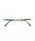 アルフレッドダンヒル ALFRED DUNHILL 眼鏡 メガネ 53□17-140 シルバーカラー 黒 ブラック PC890 /MI ■GY17