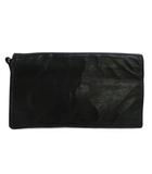 ロンシャン LONGCHAMP セカンドバッグ クラッチバッグ レザー 黒 ブラック /XZ ■GY11