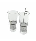 ミキモト MIKIMOTO ペアグラス 2セット 食器 コップ ガラス マドラー パール クリア ■GY11 /MQ
