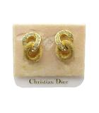 クリスチャンディオール Christian Dior イヤリング アクセサリー クリップ式 両耳用 ゴールドカラー ■GY18 /MQ ■OH