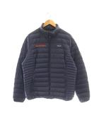 パタゴニア Patagonia ダウンジャケット アウター ジップアップ ロゴ刺繍 XL ネイビー 84683 /DF ■GY18