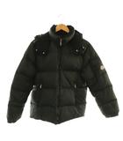 モンクレール MONCLER ダウンジャケット アウター ジップアップ 0 黒 /NR ■GY18
