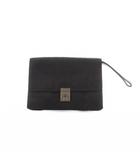 グッチ GUCCI セカンドバッグ クラッチバッグ 黒 ブラック スライドロック /RI ■OS ■GY18 ■OH