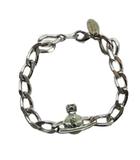 ヴィヴィアンウエストウッド Vivienne Westwood ブレスレット アクセサリー バングル オーブ ロゴプレート シルバー色 ■GY18 /MQ