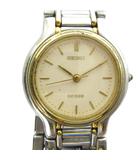 セイコー SEIKO EXCELINE 3F31-0040 腕時計 ウォッチ クォーツ ロゴ シルバー色 ■GY11 /MQ