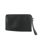 コーチ COACH オールドコーチ 9833 USA製 クラッチバッグ セカンドバッグ ロゴ レザー 黒 ブラック ■GY18 /MQ