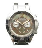 マークバイマークジェイコブス MARC by MARC JACOBS MBM3250 腕時計 ウォッチ クォーツ クロノグラフ カレンダー付き シルバー色 ■GY18 /MQ