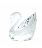 スワロフスキー SWAROVSKI インテリア 置き物 ロゴ 刻印 白鳥 クリア ■GY18 /MQ