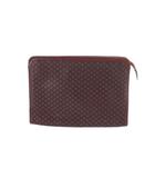 セリーヌ CELINE クラッチバッグ セカンドバッグ レザー トリオンフ柄 赤 レッド ■GY18 /MQ ■OH
