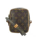 ルイヴィトン LOUIS VUITTON M45268 ミニダヌーブ ヴィンテージ ショルダーバッグ モノグラム 斜めがけ PVC レザー 茶 ブラウン ■GY18 /MQ ■OH