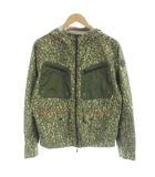 モンクレール MONCLER WATERBUCK GIUBBOTTO マウンテンパーカ ヒョウ柄 総柄 2 茶 ブラウン オリーブ 4109H4101435 53487 /MW ■GY40