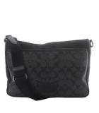コーチ COACH シグネチャー ディストリクト クロスボディ ショルダーバッグ ワンショルダー コーテッドキャンバス グレー ブラック CH078 /YO15 ■GY18