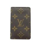 ルイヴィトン LOUIS VUITTON M56362 モノグラム ポシェット カルト ヴィジット カードケース 名刺入れ ロゴ PVC 茶 ブラウン ■GY11 /MQ ■OH