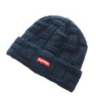 シュプリーム SUPREME ニット帽 ニットキャップ 帽子 紺 /MI ■GY17