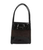グッチ GUCCI ショルダーバッグ 茶 ブラウン エナメル 2046 0281 /ML ■GY18