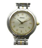 セイコー SEIKO 2J31-0A70 EXCELINE エクセリーヌ 腕時計 クォーツ ウォッチ シルバー色 ■GY11 /MQ