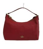 コーチ COACH ハンドバッグ ショルダー 2WAY レザー ワンハンドル ロゴ ゴールド金具 赤 レッド F36628 /XZ ■GY18