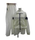バレンシアガ BALENCIAGA SPORTS セットアップ ジャージ ブルゾン パンツ M 白 ホワイト 長袖 ジップアップ BLR-300S /PP