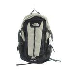 ザノースフェイス THE NORTH FACE NM71452 HOT SHOT リュックサック バックパック ロゴ レザー 黒 ブラック グレー ■GY18 /MQ
