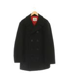 ダッフルコート アウター ダブル 総裏地 ウール LL ネイビー /DO ■GY18