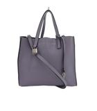 マークジェイコブス MARC JACOBS 2WAYバッグ ハンドバッグ ショルダーバッグ レザー ロゴ ストラップ付き ラベンダー /YF ■GY11