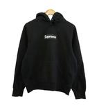 シュプリーム SUPREME ボックスロゴ フーディー スウェットシャツ Box Logo Hooded Sweatshirt パーカー 長袖 裏起毛 プルオーバー 刺繍 S 黒 ブラック /XZ ■GY18