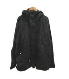 アベイシングエイプ A BATHING APE マウンテンパーカー ナイロンジャケット M 黒 ブラック フード付き 長袖 無地 /NP ■GY05