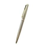 パーカー parker ジャンク品 文房具 ボールペン 格子柄 芯なし ゴールドカラー シルバーカラー /SS ■OS ■GY18