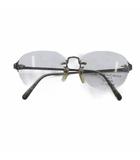 バレンシアガ BALENCIAGA 眼鏡 リムレス眼鏡フレーム オーバル型 55□16-135 シルバーカラー B5-9192 /YO27 ■GY17 ■OH