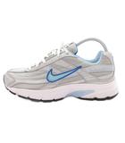 ナイキ NIKE タグ付き イニシエーター スニーカー 25 メタリックシルバーカラー アイスブルー ロゴ 394053-001 /ML ■GY11