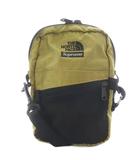 ザノースフェイス THE NORTH FACE SUPREME ショルダーバッグ ワンショルダー ナイロン ロゴ刺繍 ゴールド色 NF0A3KW3 /YO17 ■GY18
