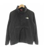 ザノースフェイス THE NORTH FACE ×supreme シュプリーム アノラックパーカー ジャケット プルオーバー フード内蔵型 チェッカー柄 M 黒 ブラック NP01110 /MW ■GY18