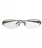 バーバリーブラックレーベル BURBERRY BLACK LABEL 眼鏡 アイウェア メガネ ロゴ 53□18 140 グレー /FF ■GY18
