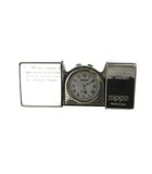 ジッポー ZIPPO ヴィンテージ PAT.2032695 ポケット時計アラーム付 ギミック インテリア 白文字盤 シルバー色 ■GY42 /MQ