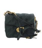 コーチ COACH ショルダーバッグ ハンド 2Way キルティング ウォッシュド ナッパ レザー 緑 グリーン F2481-CW629 /FF