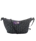 ザノースフェイス THE NORTH FACE NPURPLE LABEL Logo Print Mesh Pouch ショルダーバッグ ワンショルダー 総柄 ブラック N7923N /YO6 ■GY18