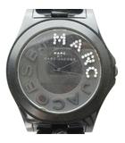 マークバイマークジェイコブス MARC by MARC JACOBS ジャンク品 MBM4527 腕時計 ウォッチ クォーツ ロゴ 黒 ブラック ■GY18 /MQ