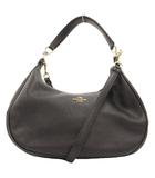 コーチ COACH 2WAY ハンドバッグ ショルダーバッグ ハーレイ イーストウェスト ホーボー ブラック 黒 ブラック ロゴ レザー 肩掛け 斜め掛け F38250 /SD ■GY18