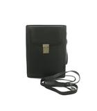 バリー BALLY 2WAY ショルダーバッグ クラッチバッグ レザー 黒 ブラック /MI ■GY18